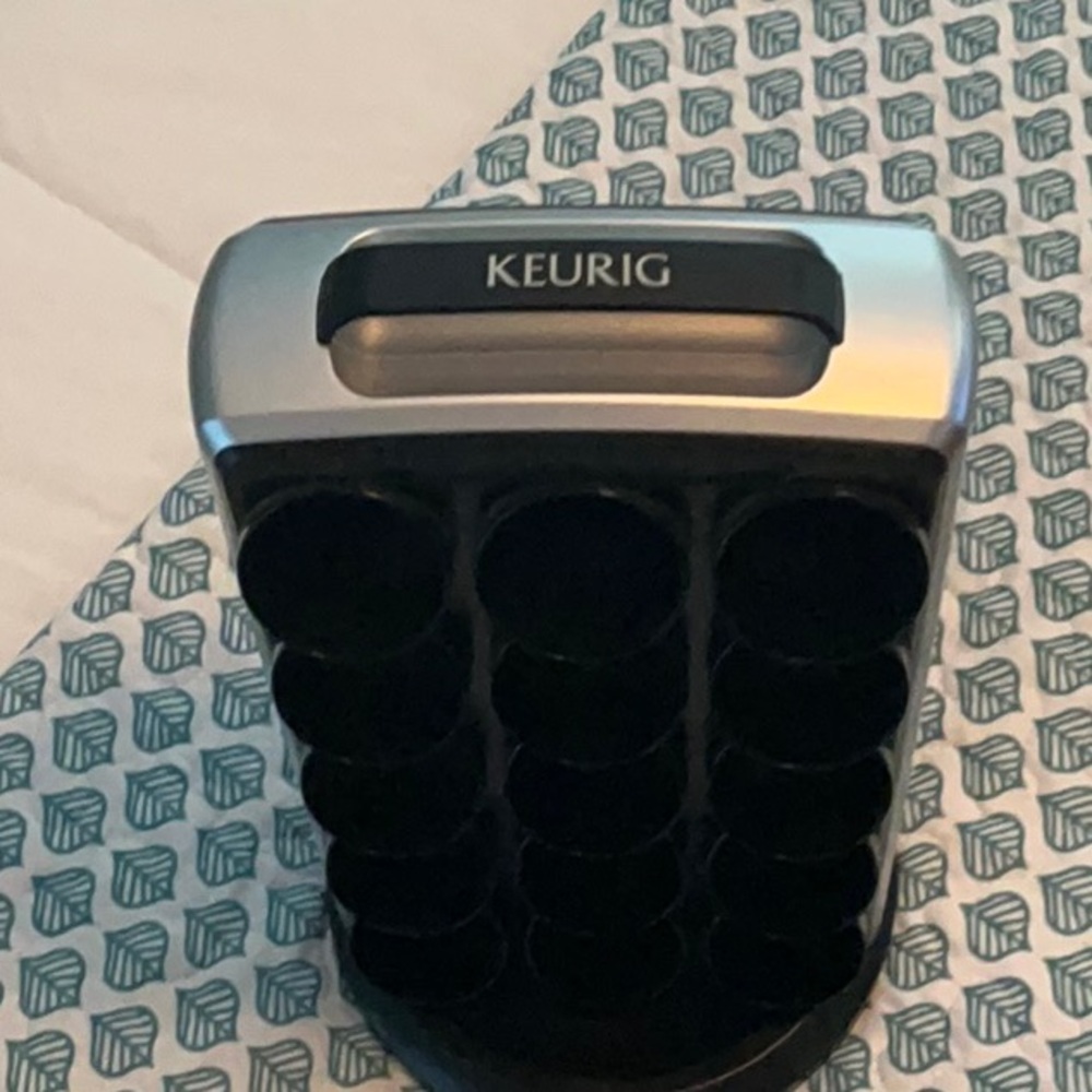Keurig Black and Silver Coffee Pod Organizer